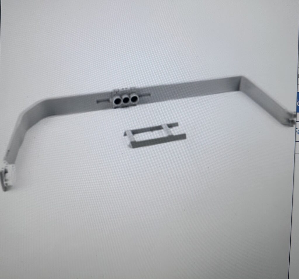 Bosch dishwasher water supply tube, OEM part 11018097