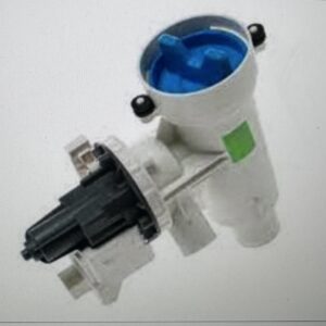 GE front-load washer drain pump and filter, OEM part WH11X39237
