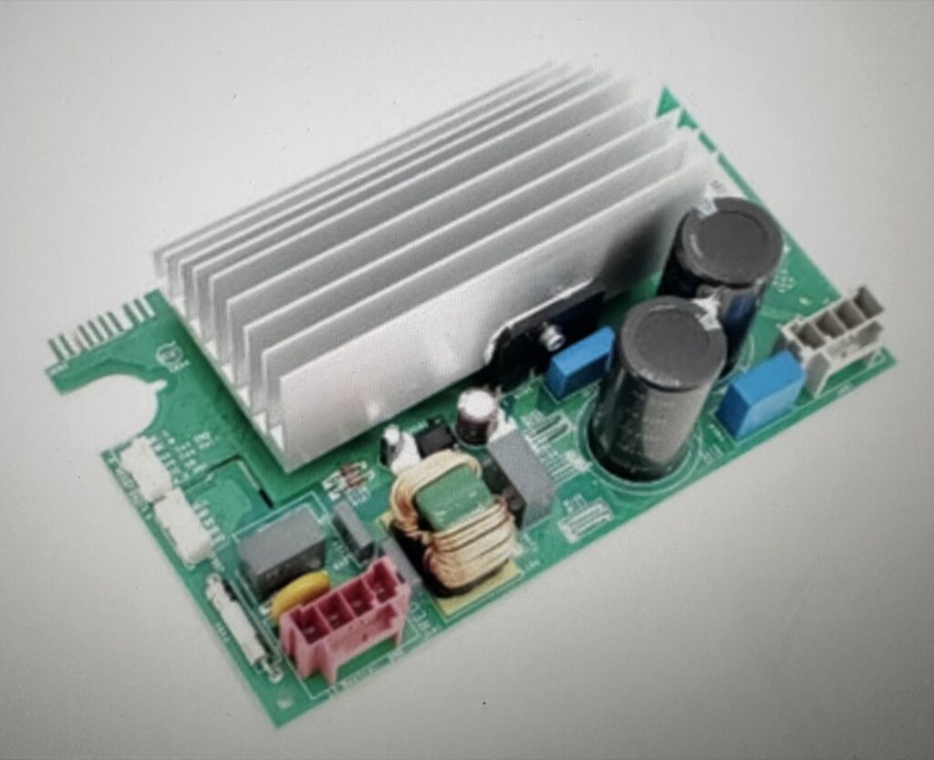GE front-load washer inverter board, OEM part WH22X38837