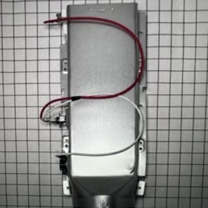 LG dryer heating element assembly with thermostats, OEM part 5301EL1001J