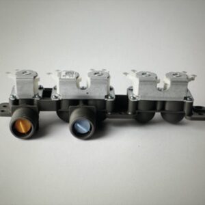 LG top-load washer water inlet valve assembly, OEM part AJU75152601