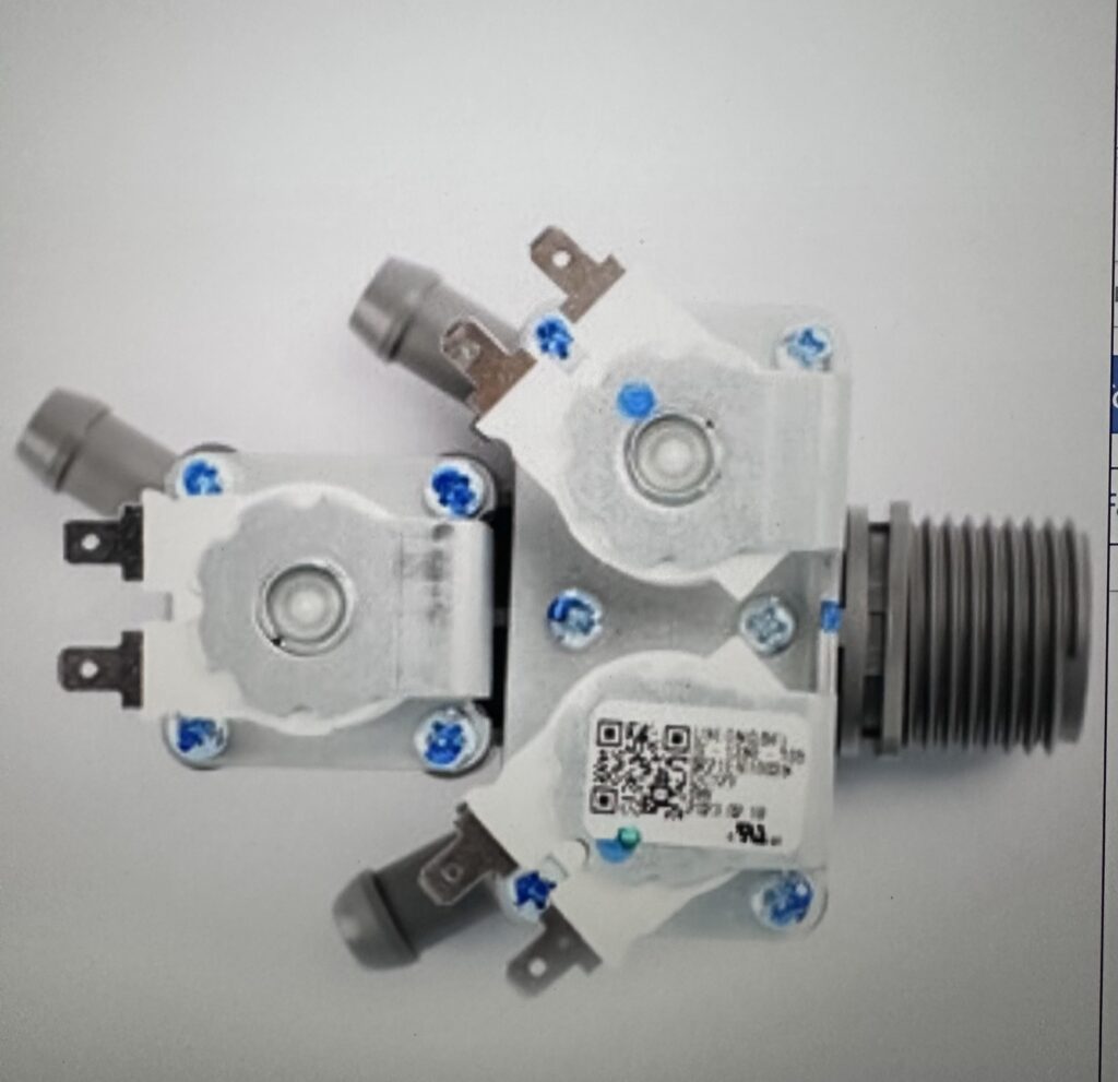 LG washer cold water inlet valve, OEM part 5221ER1003S