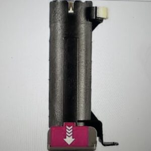 Gray refrigerator water filter housing, OEM part W11162042