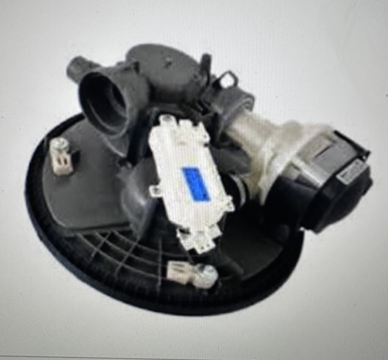 Whirlpool dishwasher circulation pump and motor, OEM part W10902372